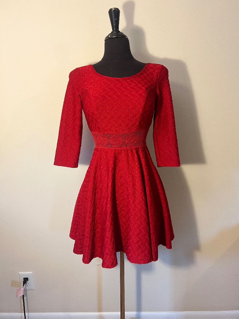 American Rag Bright Red Mini Dress